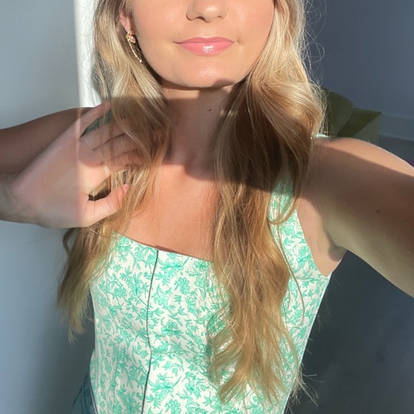 Zara Popelin Corset Top - Picture 3 of 5